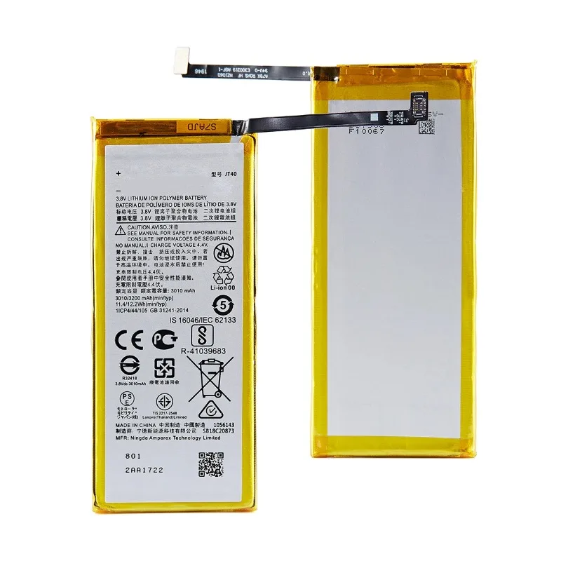 Bateria JT40 3200mAh de alta qualidade para Motorola Moto G6 Plus G6P G6 + XT1926-6 XT1926-7 + ferramentas