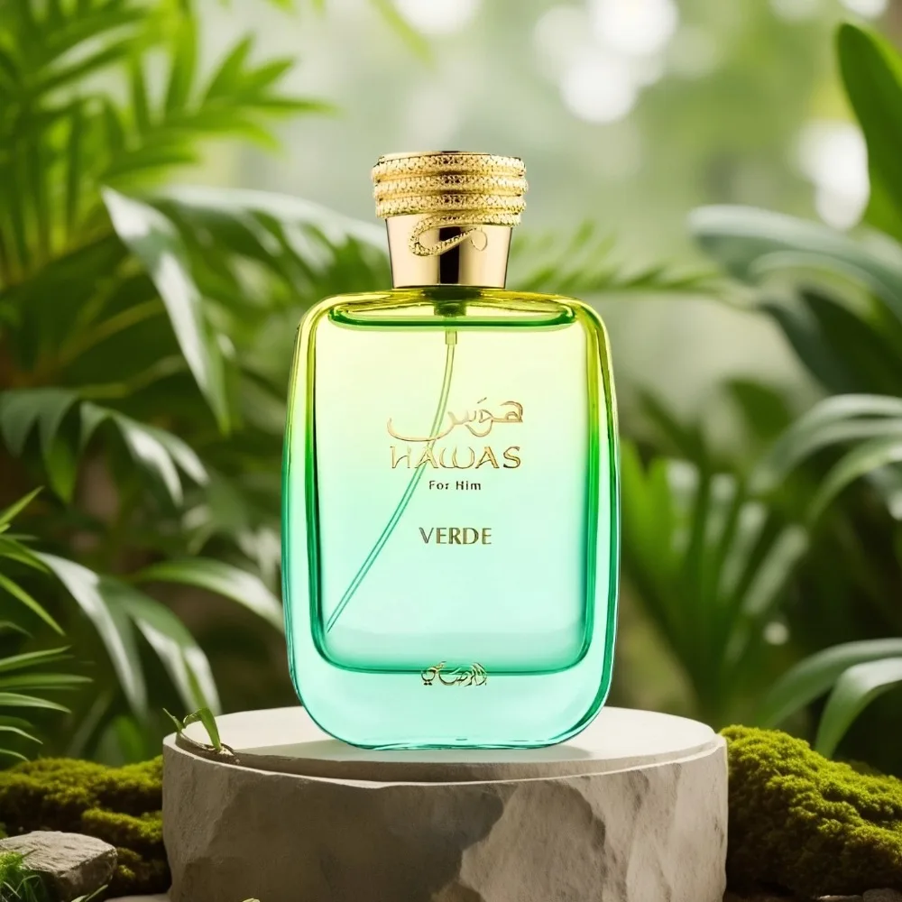 Rasasi Hawas Verde Men's EDP 100ml Business Versatile Fresh Perfume Lime Rosemary Patchouli Fragrance view 3