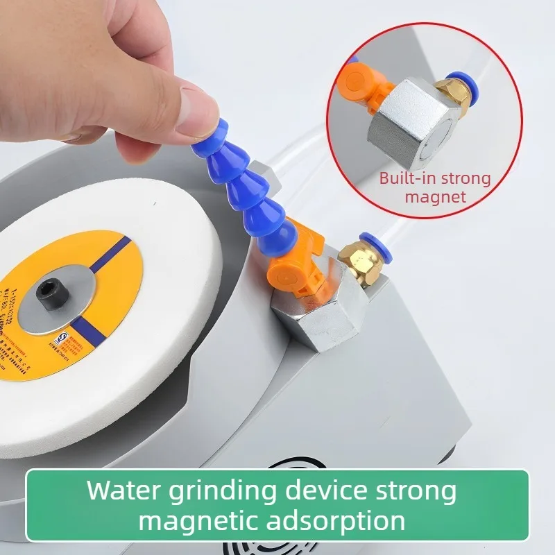 HighPower Electric Water Knife Sharpener Wet Dry Diamond Grinding Wheel Grinder for Kitchen Knives Scissors Polishing Sharpening