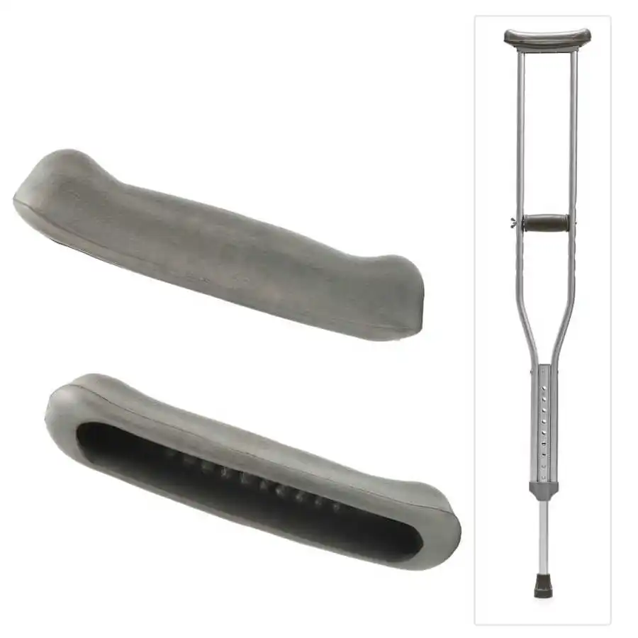 1 paar Weiche Krücke Pad Replacment Kissen Unterarm Abdeckungen Krücken Kissen Ersatz Krücken Zubehör