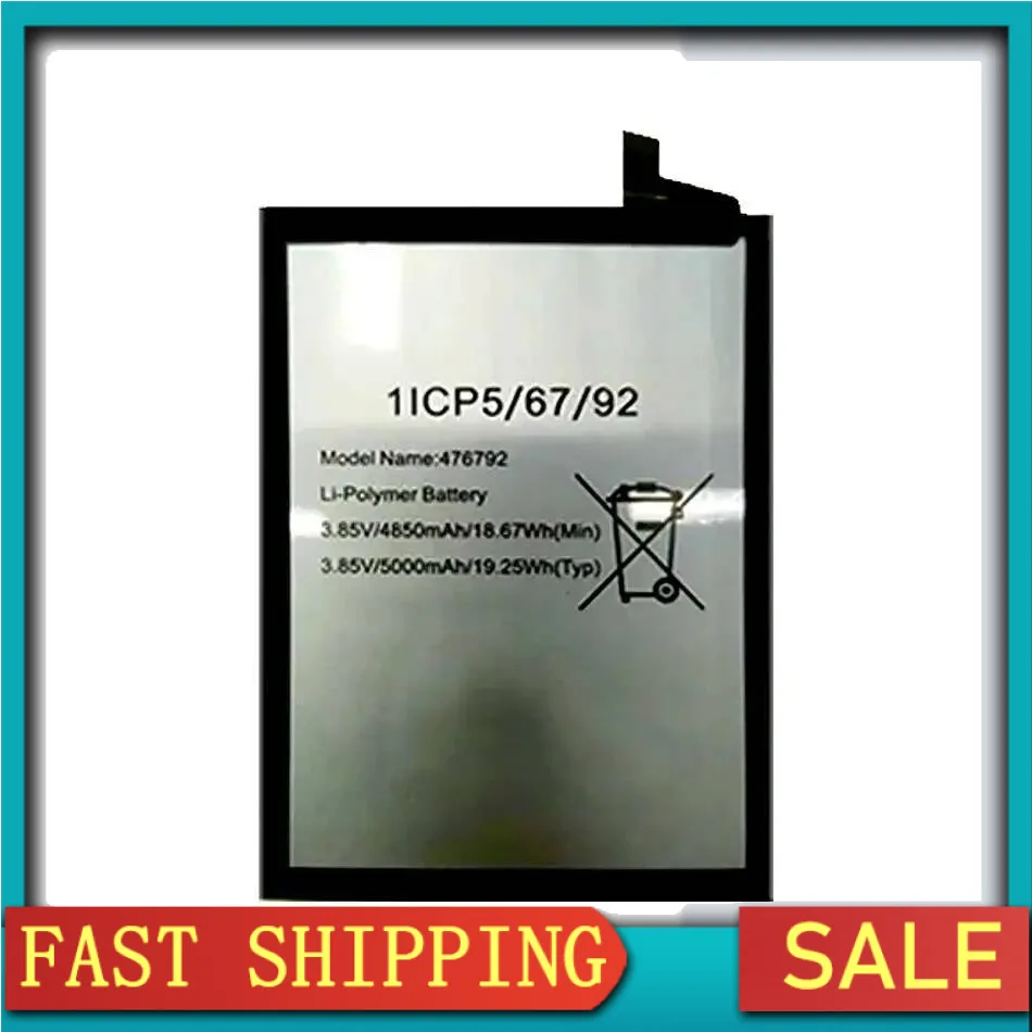 

Mobile Phone Battery Long-Lasting Performance 476792 Fast Charging 5000mAh For Wiko Power U10 Wiko View 4