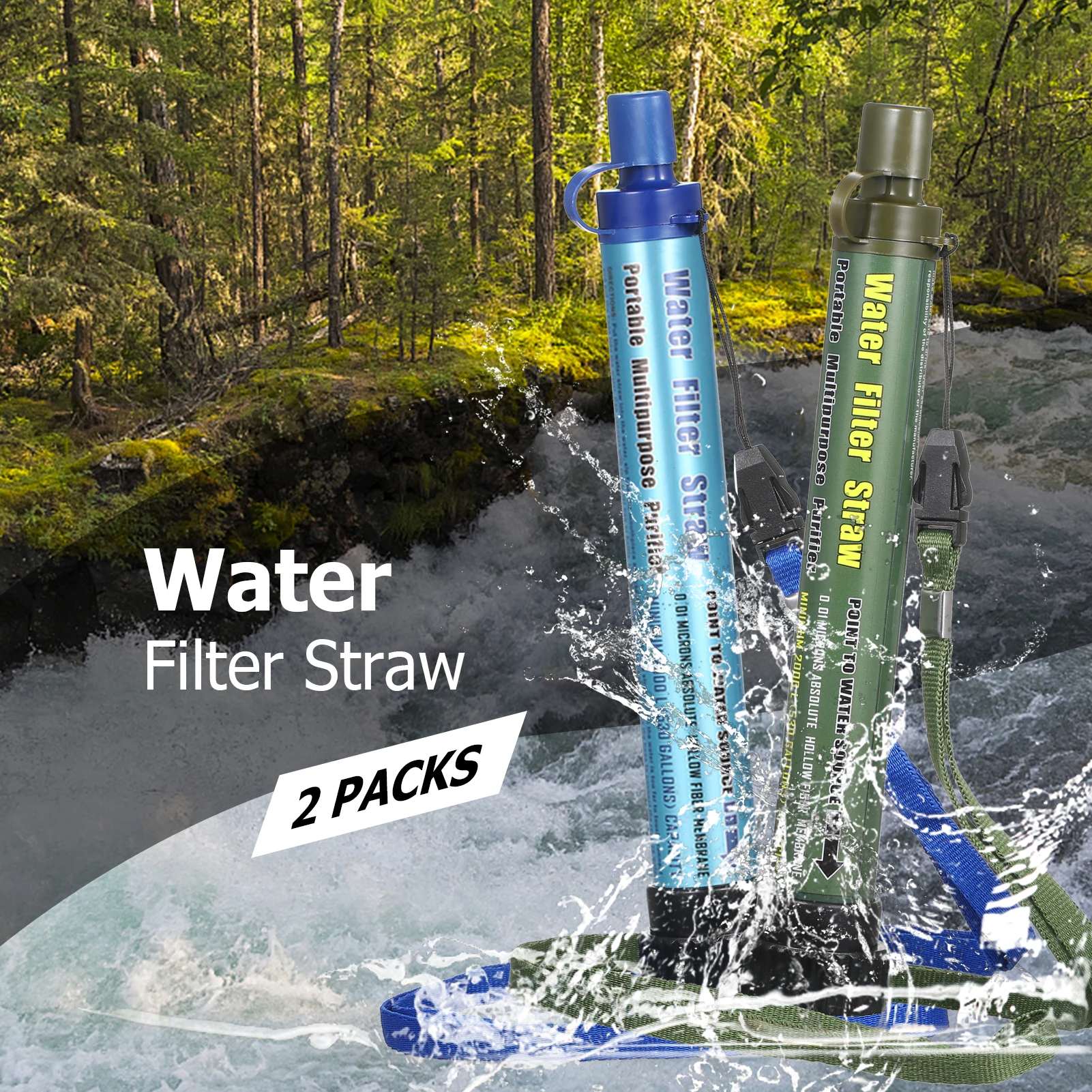 Camping Water Filter Straw 2