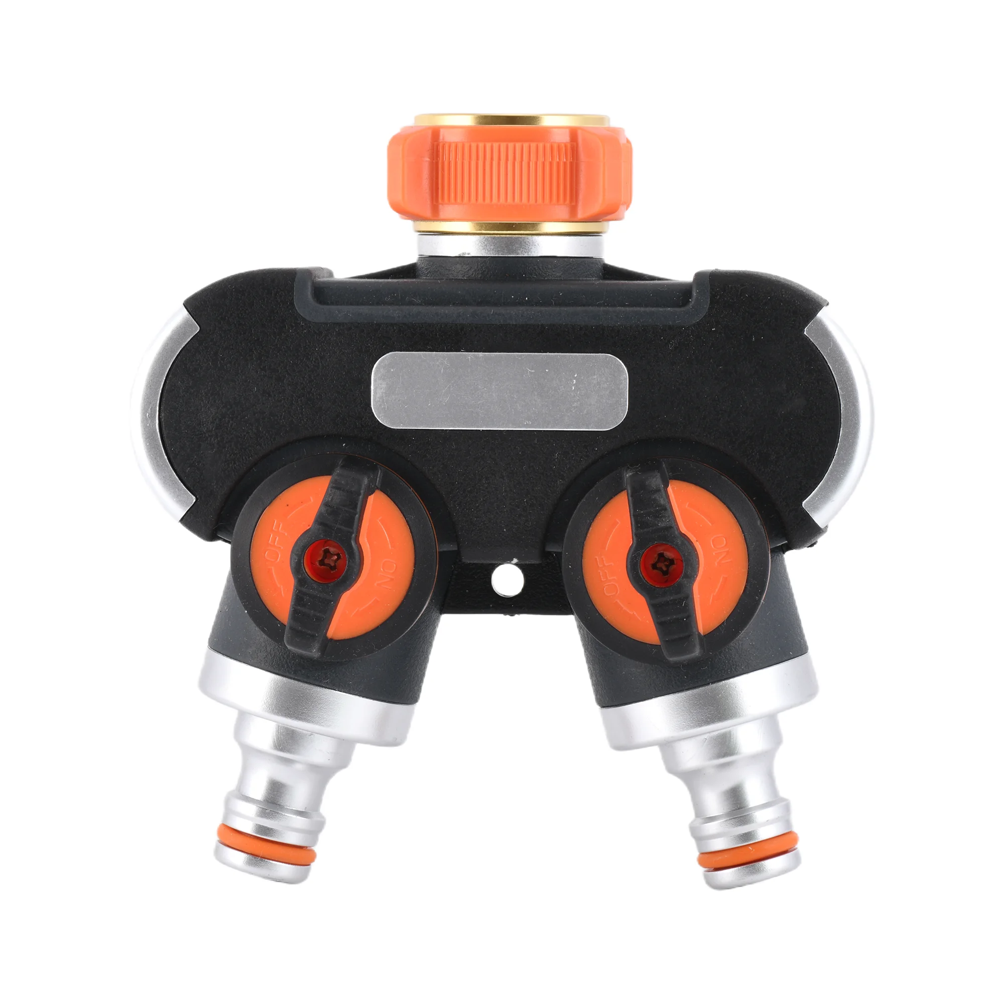 

2 Way Garden Hose Diverter 3/4" Outdoor Faucet Splitter Y Valve for Lawn & Garden Irrigation