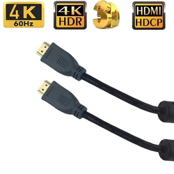 4K 60Hz HDMI 2.0 Cable 0.9M HDR HDMI Kable 4K 60Hz for PS5 PS4 Pro Xbox Series X HDMI cable Supports CEC,ARC.HDR,4K