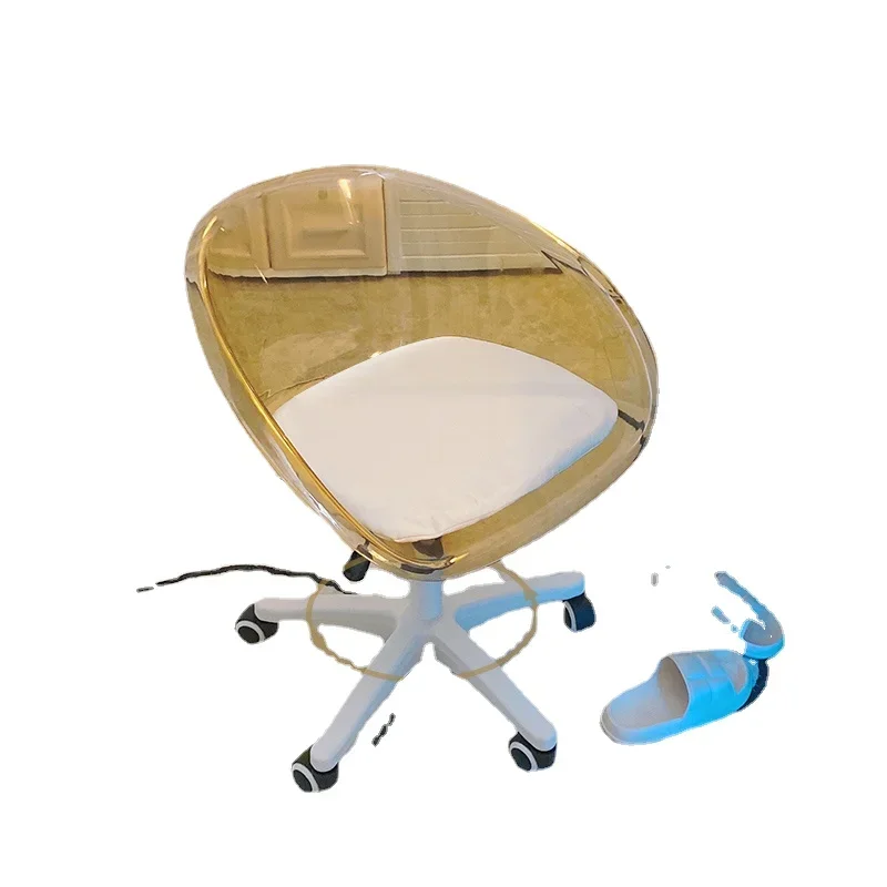 

YY Cute Girl Dressing Stool Dormitory Desk Writing Chair Makeup Swivel Chair