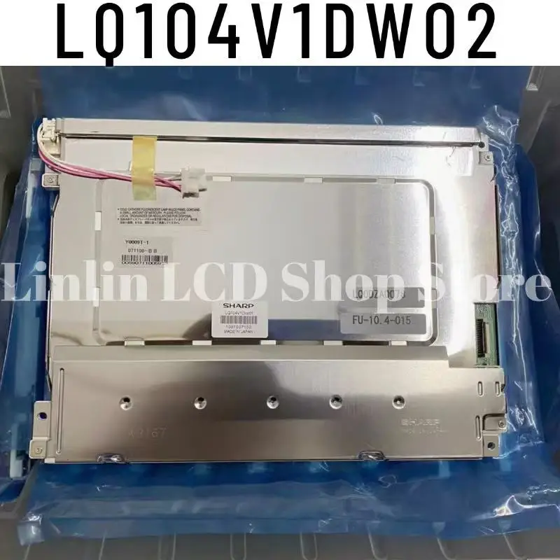 LQ104V1DW02 LQ104V1DW01 Brand New Genuine 10.4-inch LCD Screen