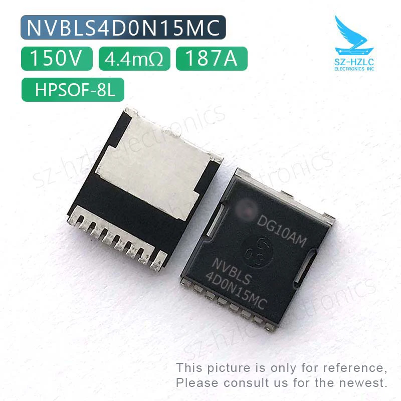 NVBLS4D0N15MC N-CH 150V MOS 187A 4.4mohm 8HPSOF 4D0N15MC toll-8 Discrete Component  Automotive Grad MOSFET Power Amplifier