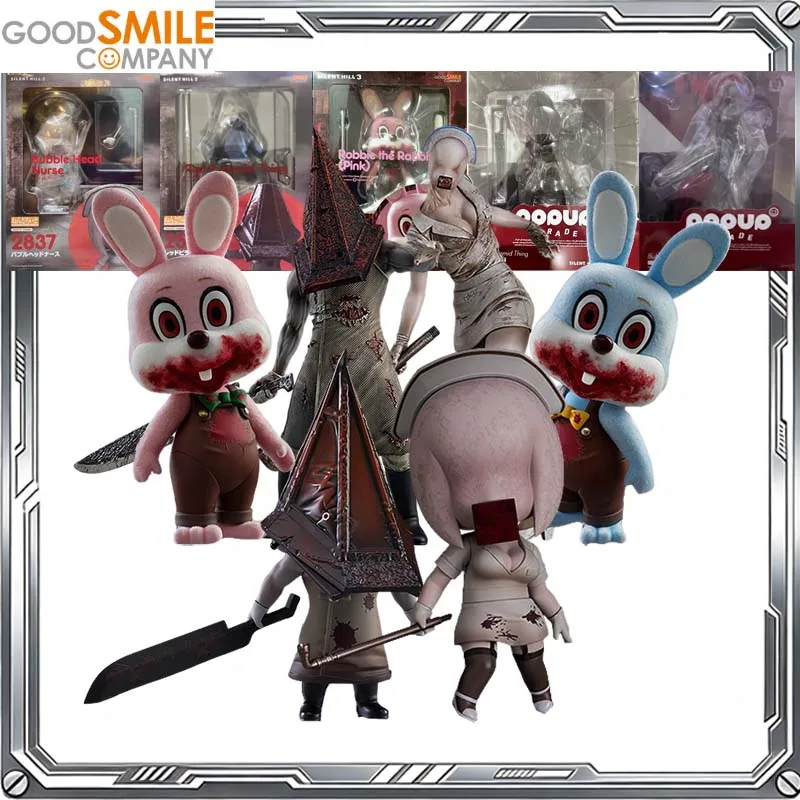 

Good Smile Original Nendoroid Silent Hill 2 Anime POP Bubble Head Nurse Red Pyramid Thing Robbie the Rabbit Action Figure Toys