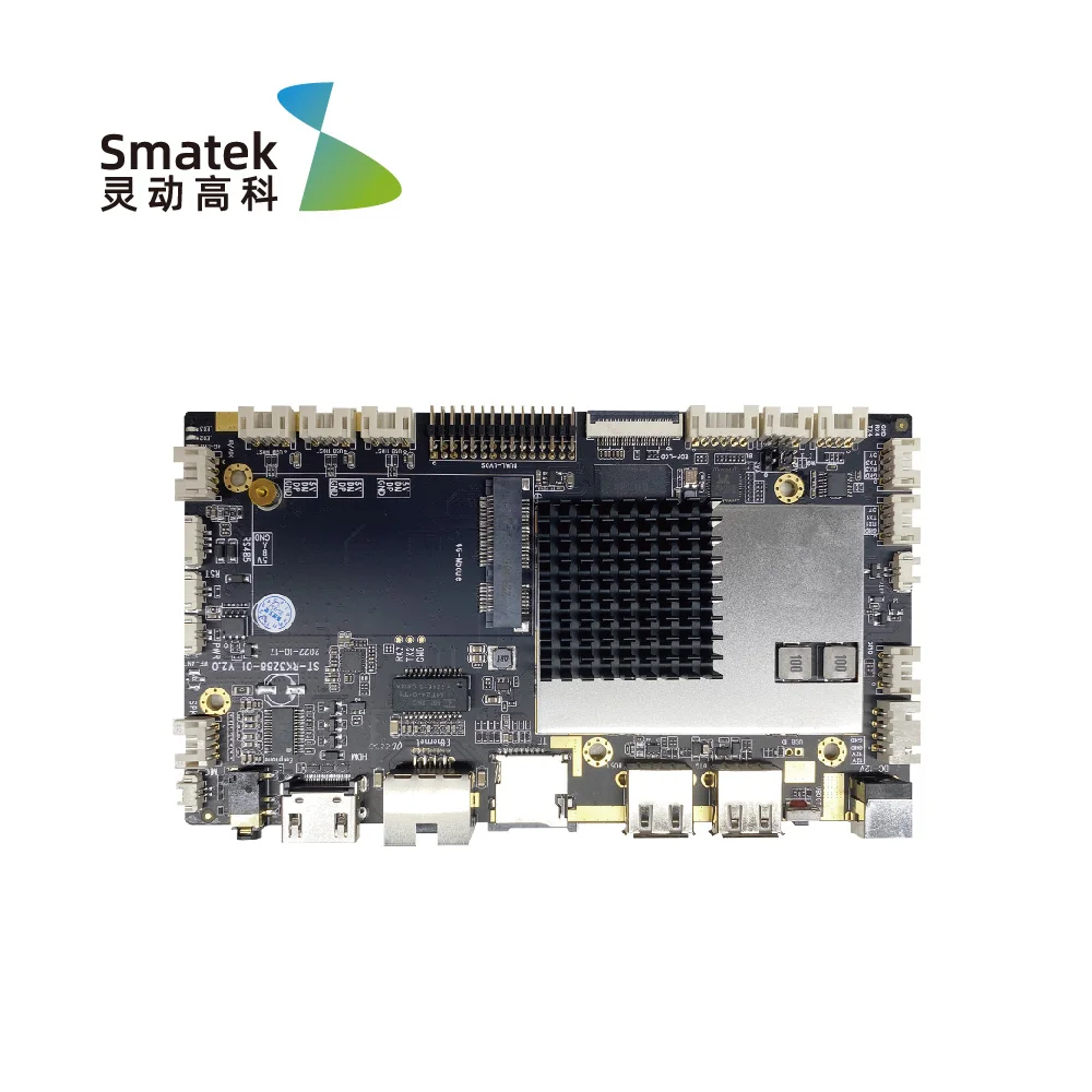 2026new SMATEK RK3288 Android Mainboard Durable PC Smart Home Facial Recognition 10A 240V Universal Commercial Display Solutions