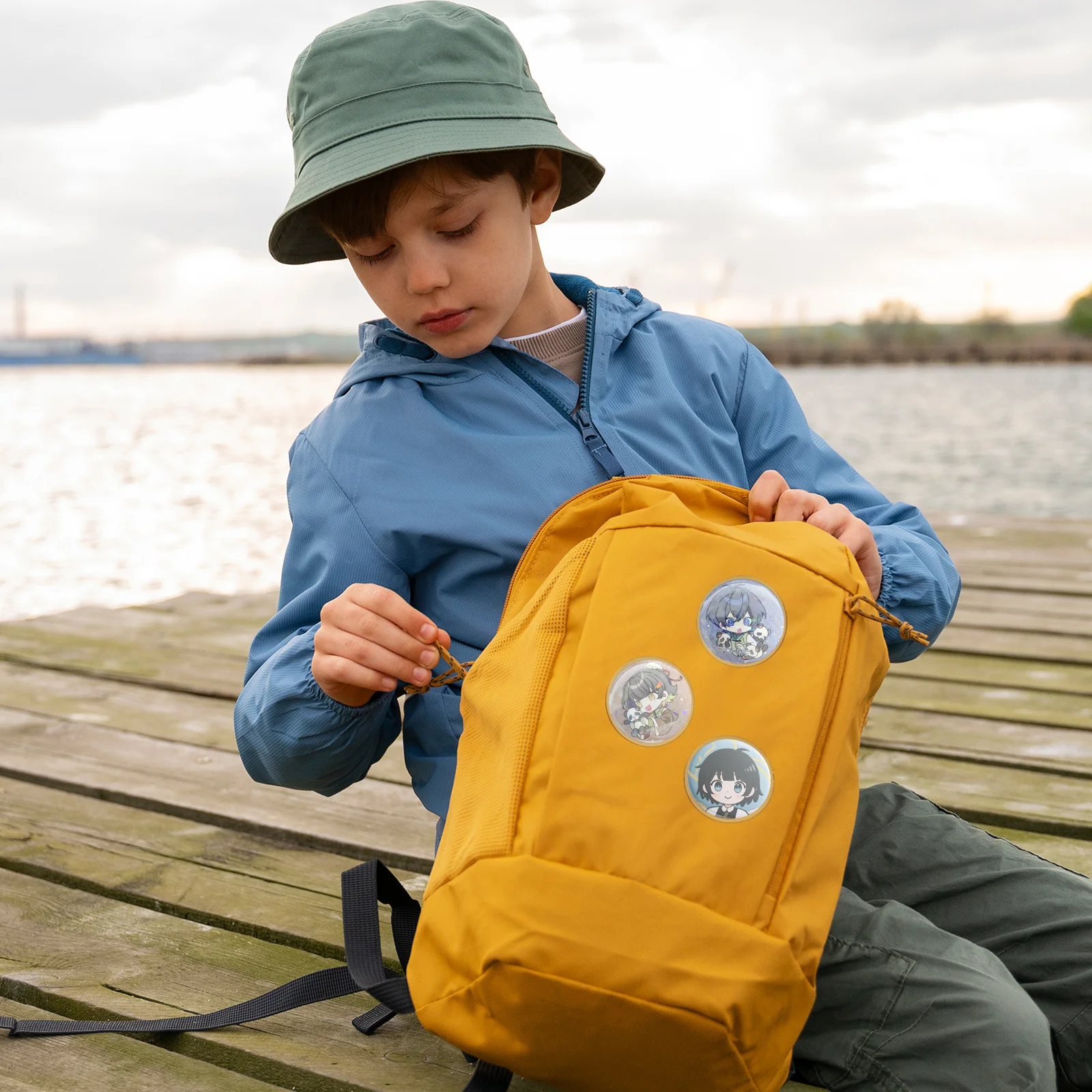 20 قطعة شارة مستديرة يغطي حماية شفافة واضحة للعملات المعدنية ميداليات شارات المضادة للخدش عرض تخزين زر شارة #3