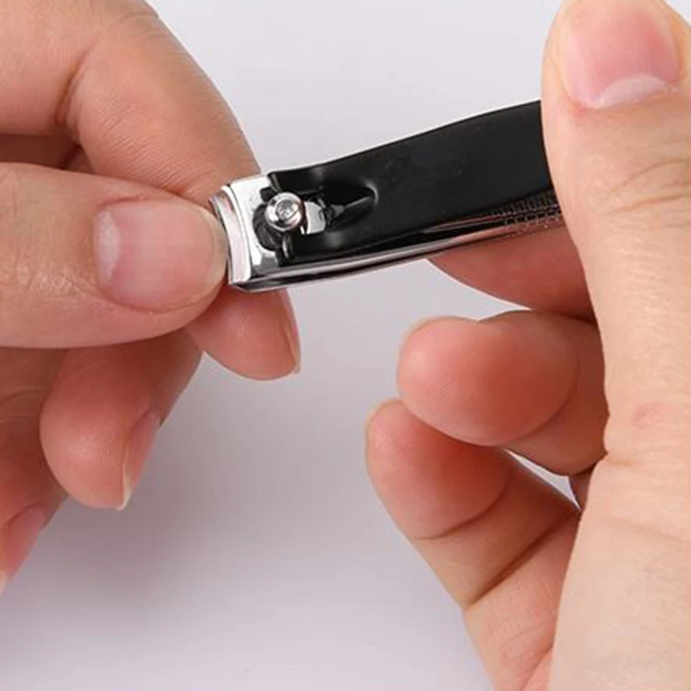 Premium Stainless Steel Toe Nail Clippers Small Size Manicure Beauty Tool for Pedicure Black Big Portable Finger Nail Clipper