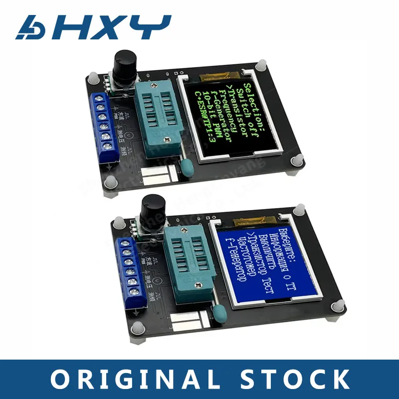 

LCD Display GM328A Transistor Diode Tester Capacitance ESR Voltage Frequency Meter PWM Square Wave Generator Electronics Kit