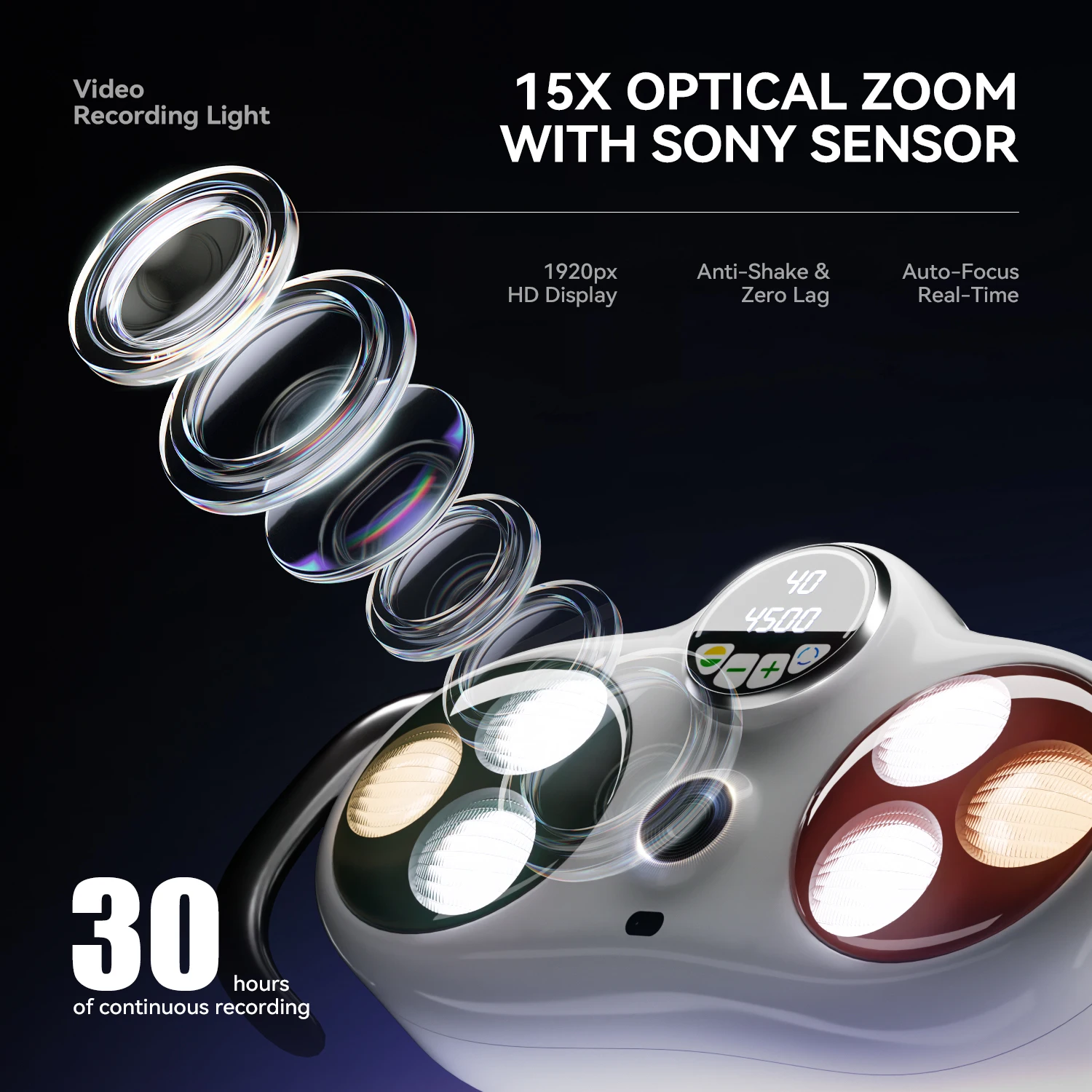 TJDent Dental Six Bulbs Operating Lighting LED Camera Integrated Shadowless Lamp For Dental Chair Unit  Dentistry Equipment