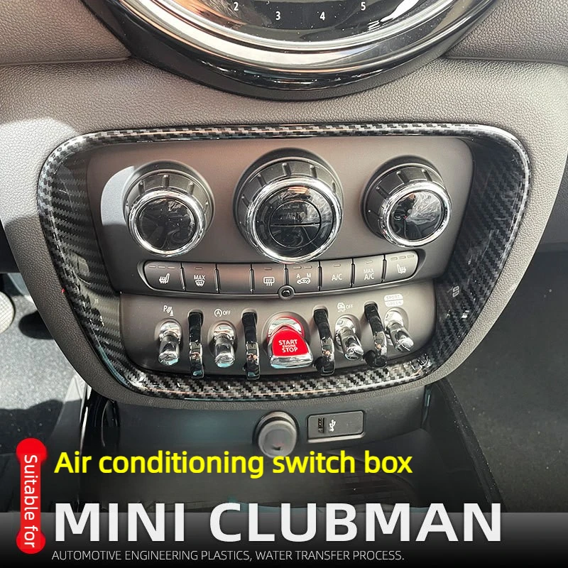For BMW Mini Clubman F54 2016-2022 Central air conditioning switch multi-function button frame interior decoration modification