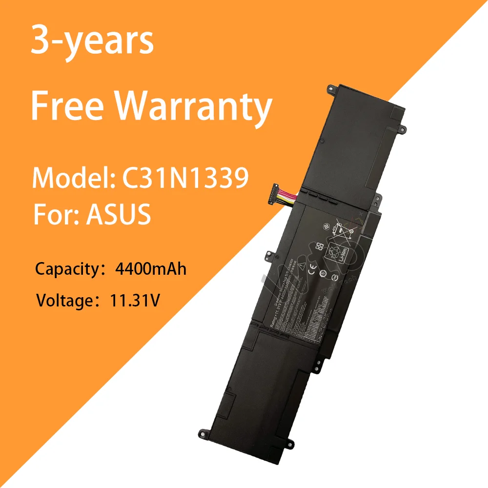 

11.31V C31N1339 laptop battery, new for ASUS ASUS U303L UX303 UX303UA TP300L