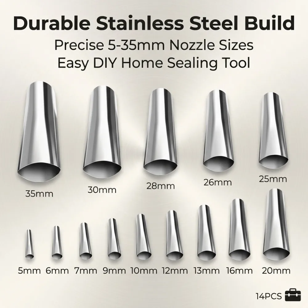 14 Uds Stainless St…