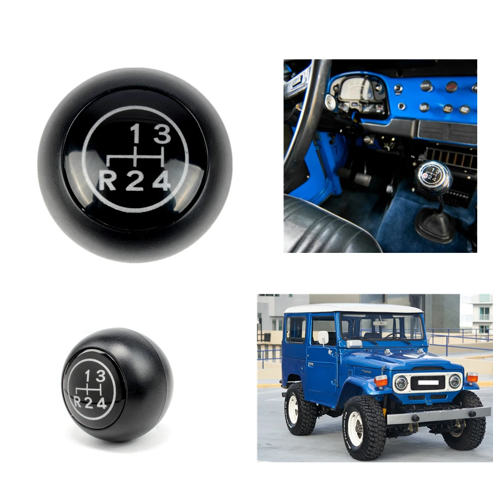 

For Toyota Land Cruiser FJ40 FJ43 FJ45 BJ40 BJ45 HJ47 1969 1970 1971 1972 1973-1986 Car-Stying 4 speed Gear Shift Stick Knob