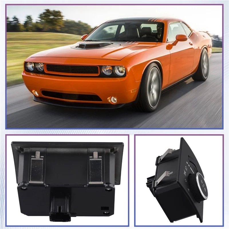 

Автомобильный противотуманный фонарь, переключатель управления фарами 68189148AA для Dodge Challenger 2014, автомобильные аксессуары-A54R