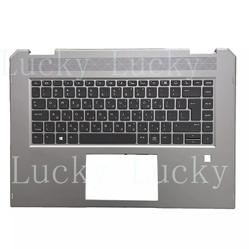 

f Hebrew HB Keyboard&PalmRest For HP ZBook Studio X360 G5 L34210-BB1 with backlit