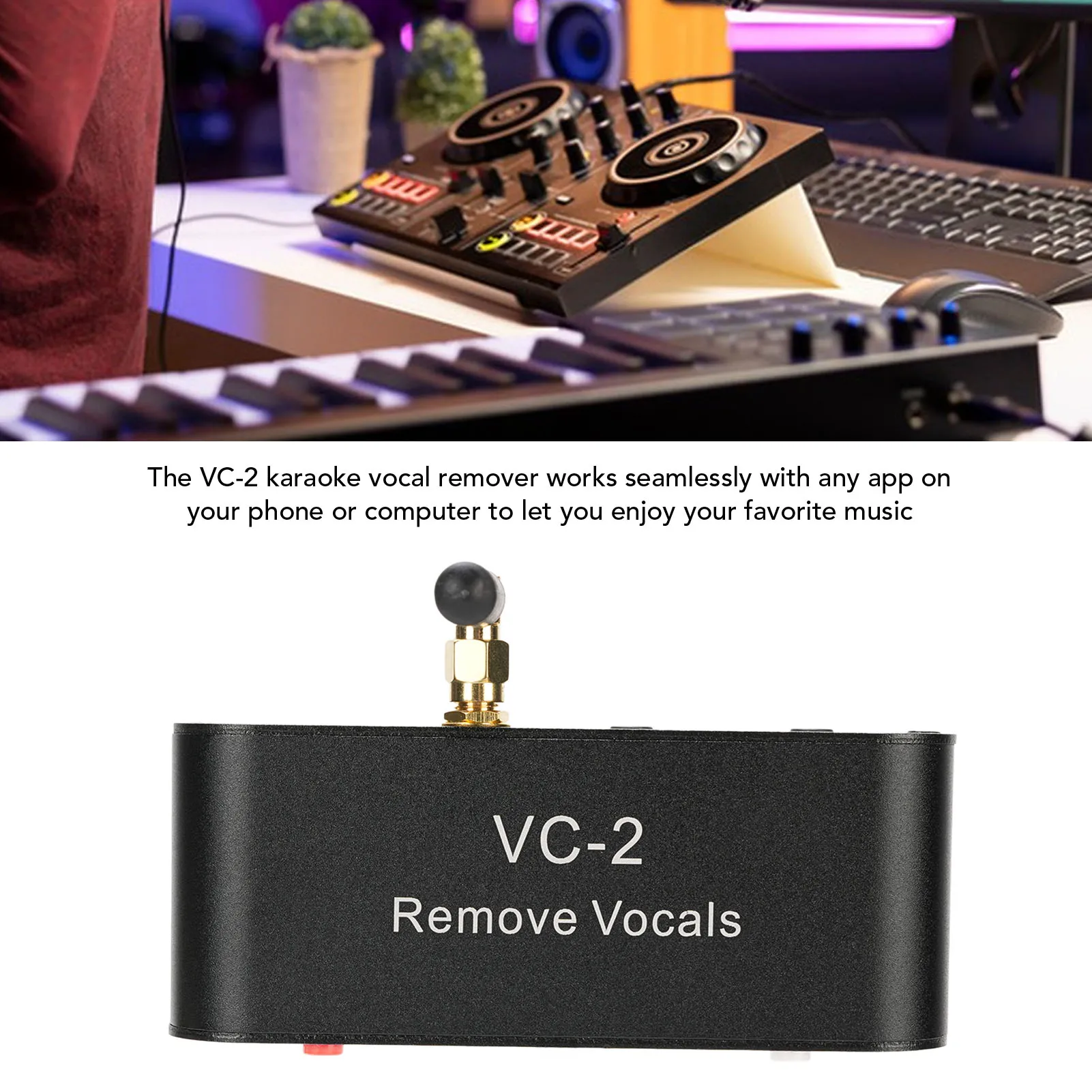 노래방 보컬 제거 장치 20HZ-20KHZ 다목적 노래방 스테레오 보컬 리무버 노래용 알루미늄 합금 음악 반주