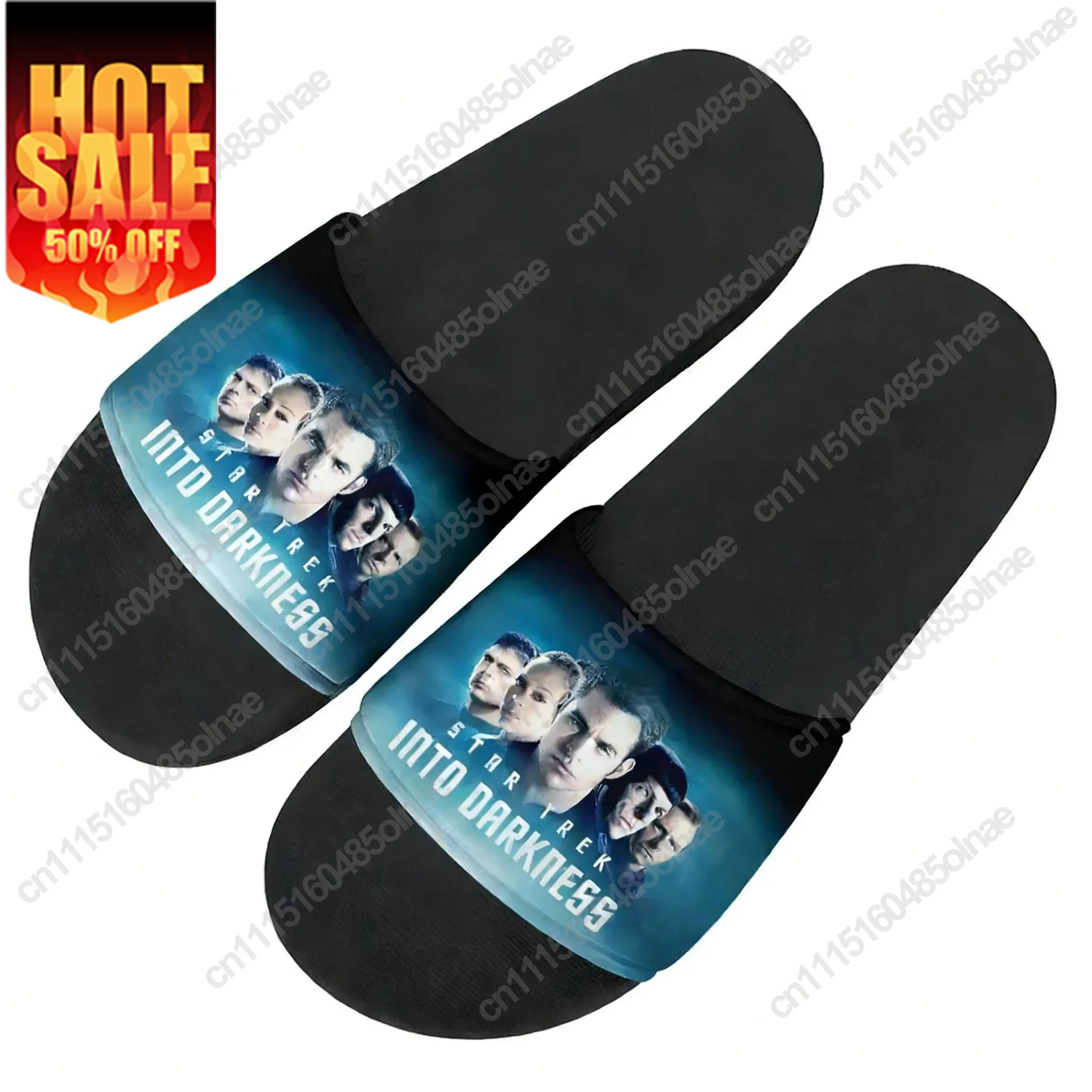 Star Trek Into Darkness Flip Flops Home Slipper Mens Womens Teenager Family Slippers Bathroom Pool Casual Sandals Custom Shoescu