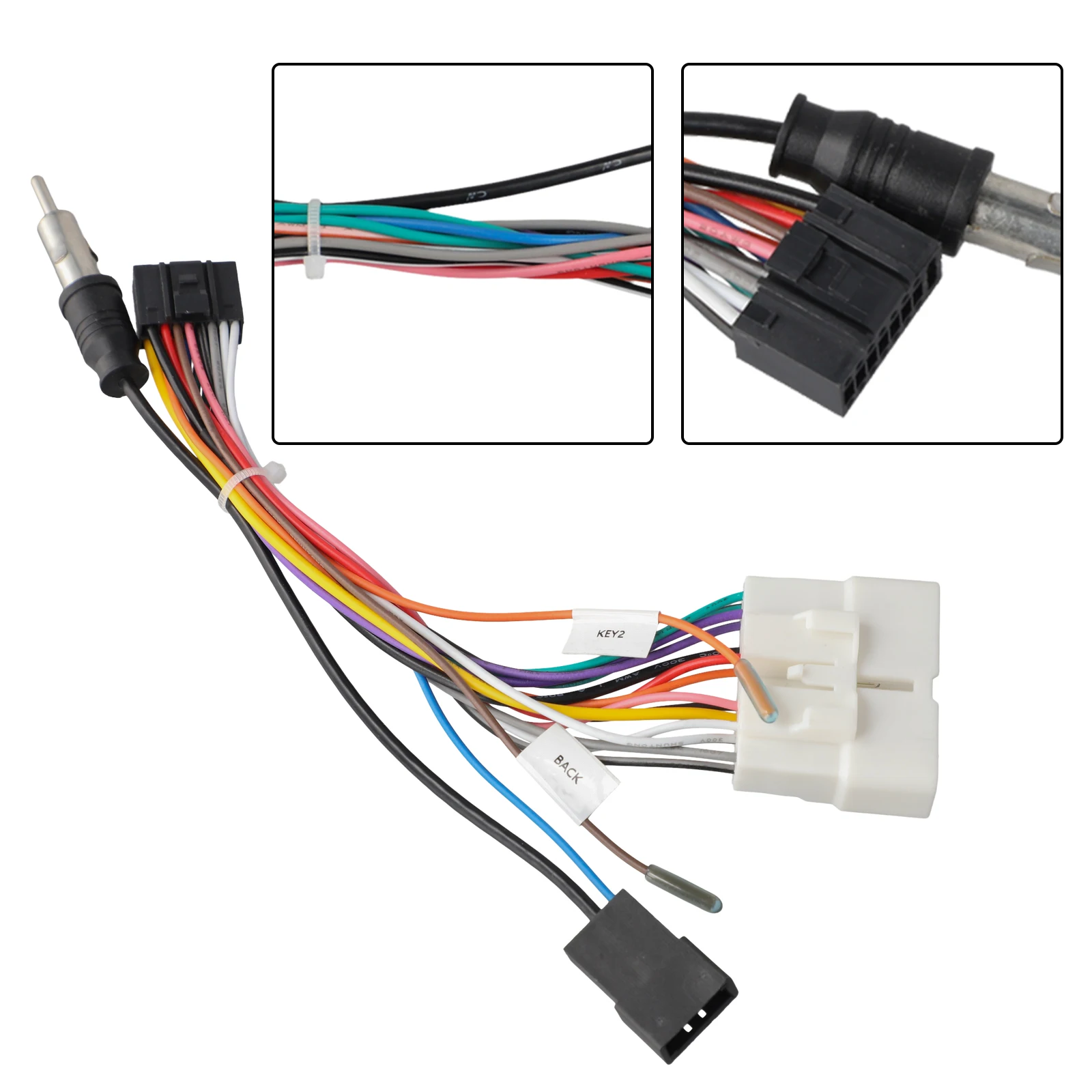 16 Pin Car Stereo Wire Harness Power Cable For Isuzu For D-Max 2020 2021 2022 2023 2024 Car Wiring Harness Adapter