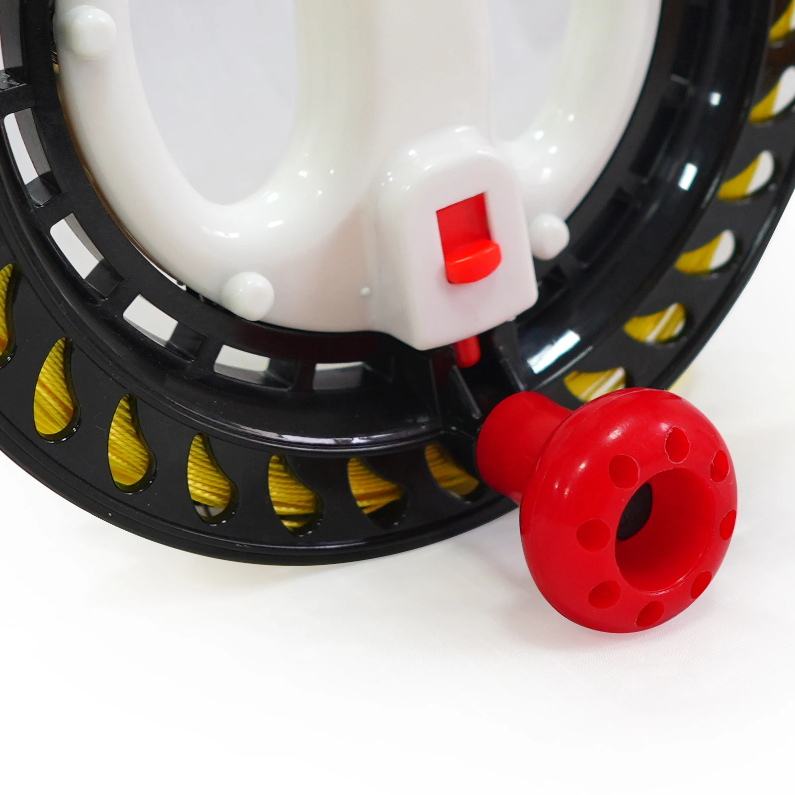 Neu eingetroffenes Spielzeug, 20 cm ABS-Drachenrolle/Rad für Adler/Delta/Software, verschiedene Drachen, fliegende Traktionswerkzeuge für Kinder/Erwachsene