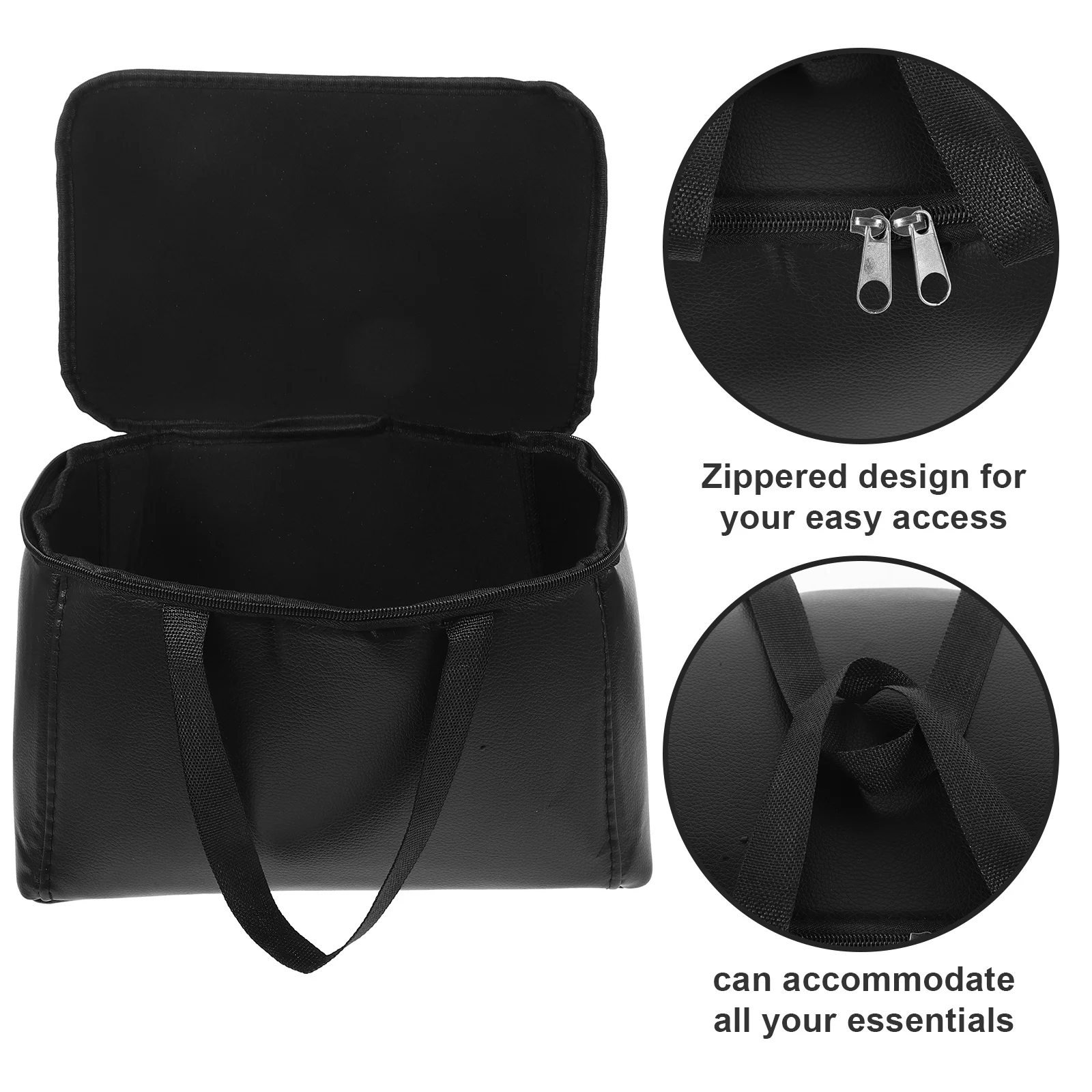 

Bicycle Frame Bag High Capacity Zippered Design Easy Access Bike Pouch for Long Rides and Travel Tank Bag Bike Handlebar Bags