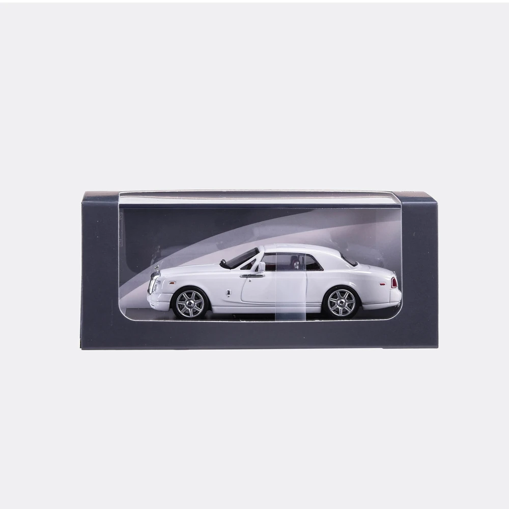 1/64 Alloy DieCast Royce Phantom Model Toy Car Simulation Pull Back Collection Display Toys Vehicle For Children Gifts