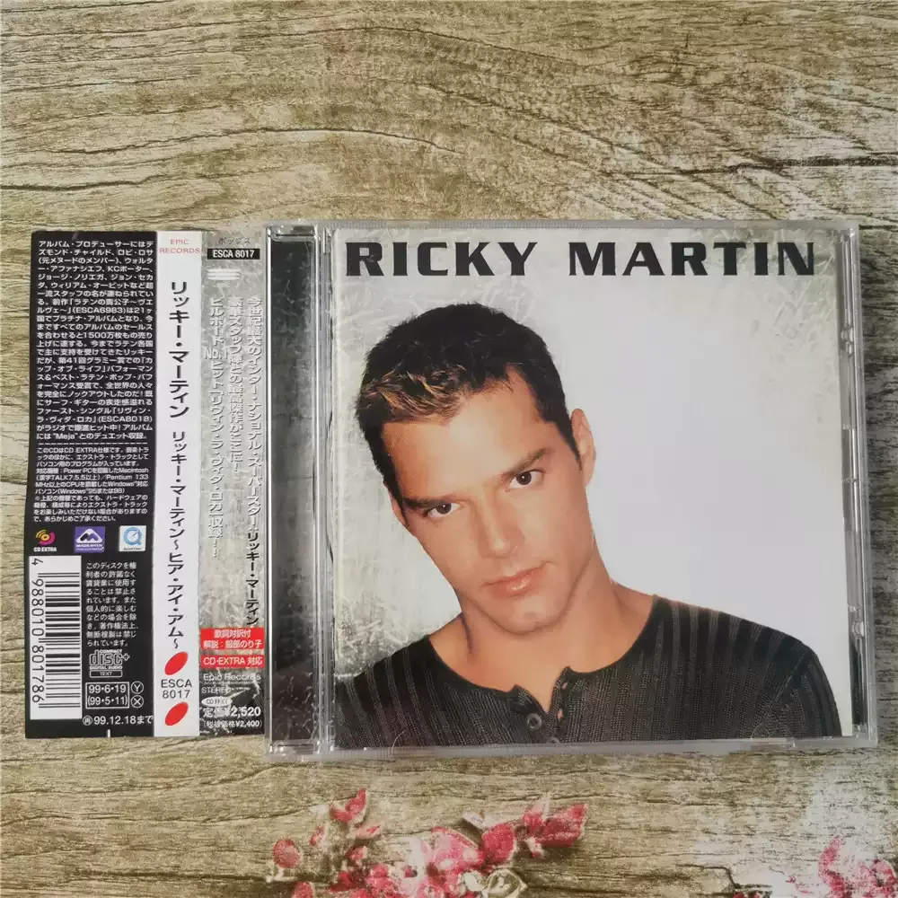 CD Ricky Martin Ricky Martin Joliz une version exclusive du Japon attachée à sa révolutionnaire de fin de 1990