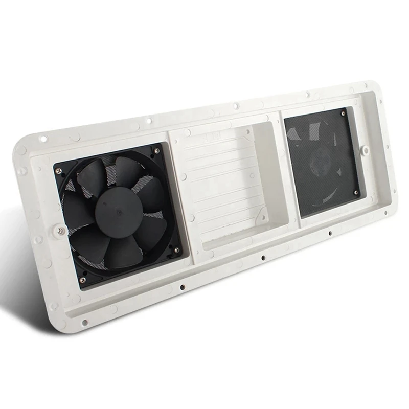 RV Side-Mounted Air Outlet Cover RV Radiator Exhaust Fan RV Dust-Proof Vents For RV Trailers Caravans Campers