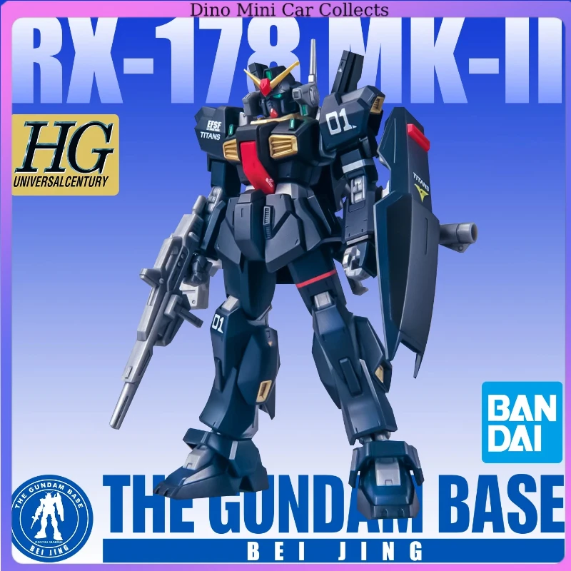 Bandai Base Limited HGUC MK2 Mark Black Rabbit Titans 21st Century Realistic Color Model Toy Ornament Collectors Birthday Gift