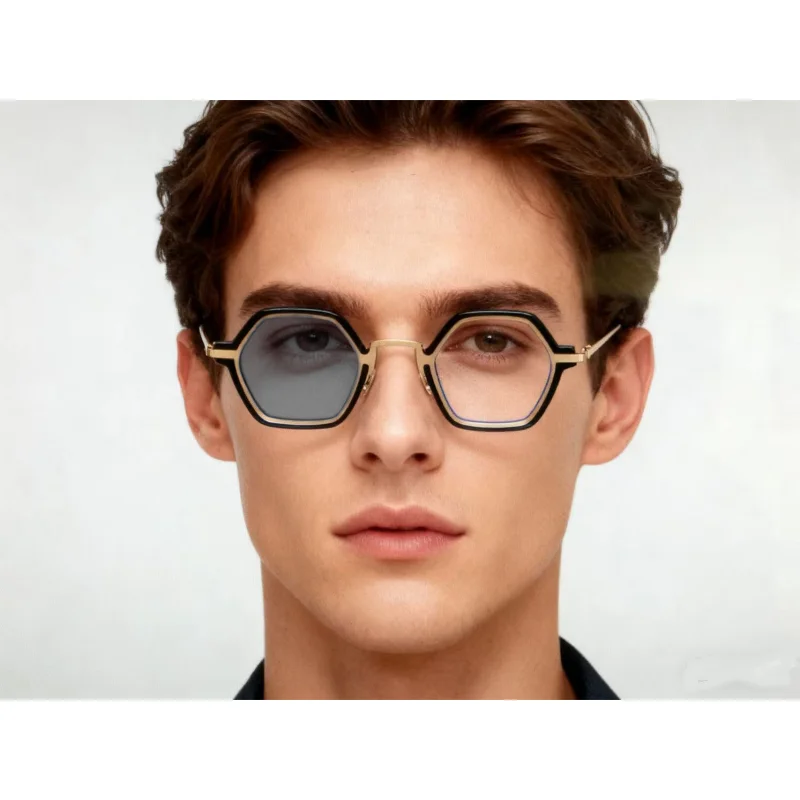 

New Photochromic Reading Glasses Fashion Anti-Blue Light Optical Glasses Myopia Hyperopia Customizable Prescription ﻿Glasses