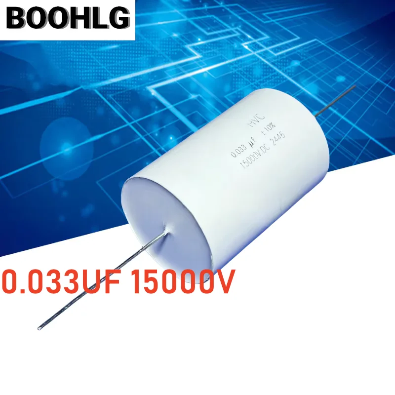 

1 шт. 0,033 мкФ 15000 В постоянного тока MS15000 В 0,033 мкФ 33NF пленочный конденсатор высокого напряжения 333 К 15 кВ