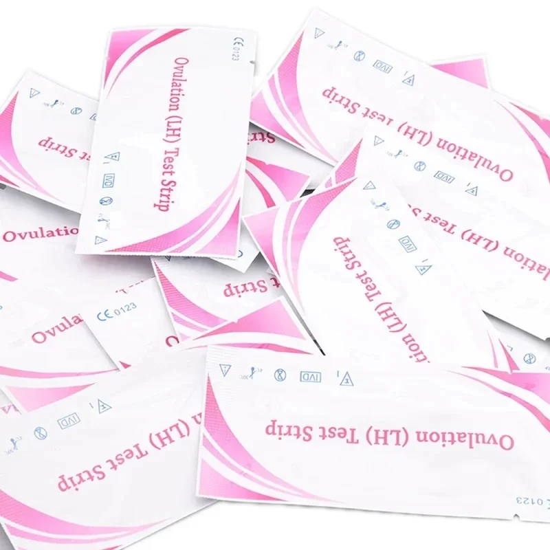 100 Stück lh Teststreifen für erwachsene Frauen Ovulation Urin Messkits ein Schritt lh Fruchtbarkeit stest Stick über 99% Genauigkeit Sexshop