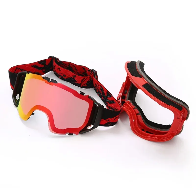 

New Ski Glasses Double Layer Anti Fog Large Snowboard Eyewear Mountaineering Hiking Skiing Goggles for Men Women