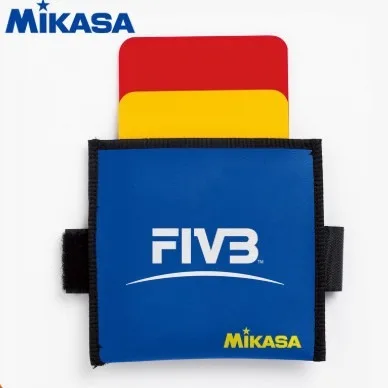 Professional Volleyball Referee Equipment Set with Red Yellow Cards for Match Training