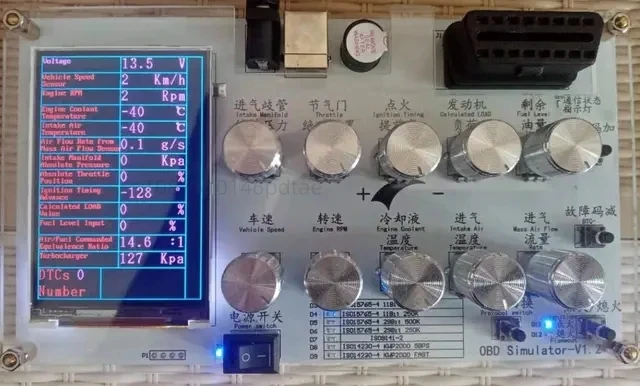 

Automotive ECU Simulator/ELM327 Development and Testing/J1939/Vehicle Networking/OBD Simulator/CAN Customization