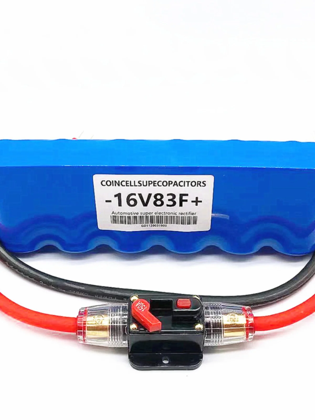 Suitable for automotive electronic rectifier Farad capacitor 16V83F voltage regulation protection battery battery boosting high