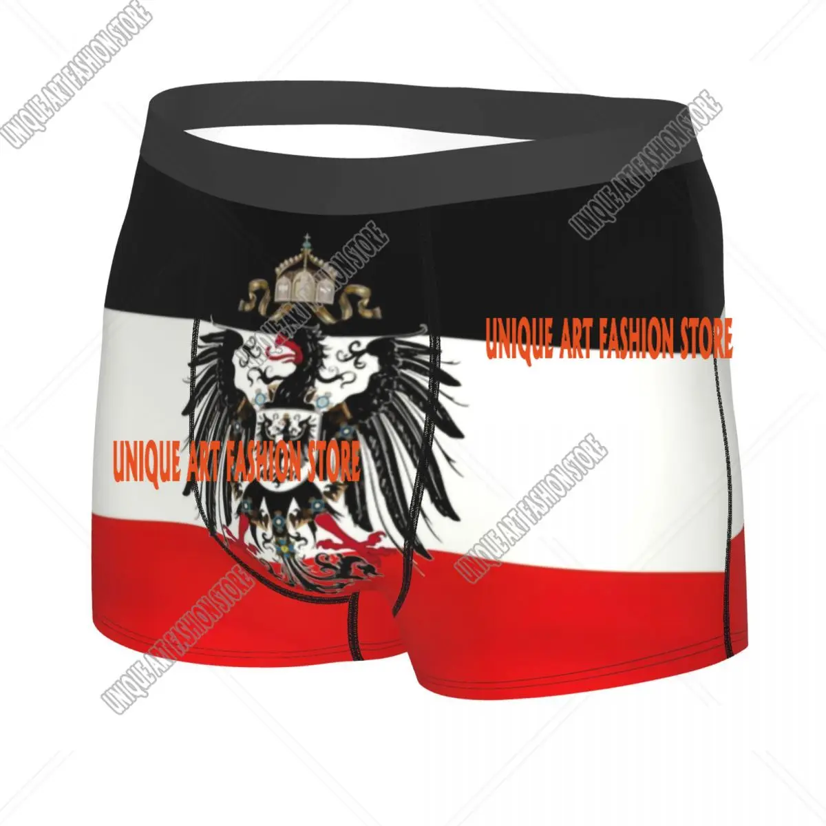 Custom Male Flag Of German Empire Underwear Germany Deutschland Germany Proud Boxer Briefs Breathbale Shorts Panties Underpants