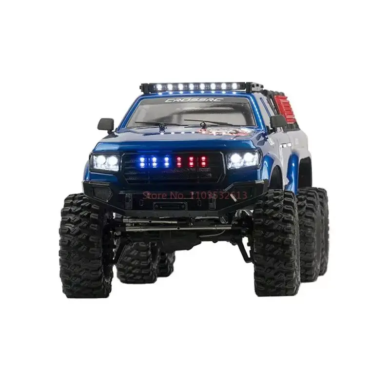 Crossrc Six Wheeled AT6 Pickup Truck 6x6 1/10rc Electric Remote-controlled Off-road Vehicle Climbing Vehicle Rtr Kit Toy Gift