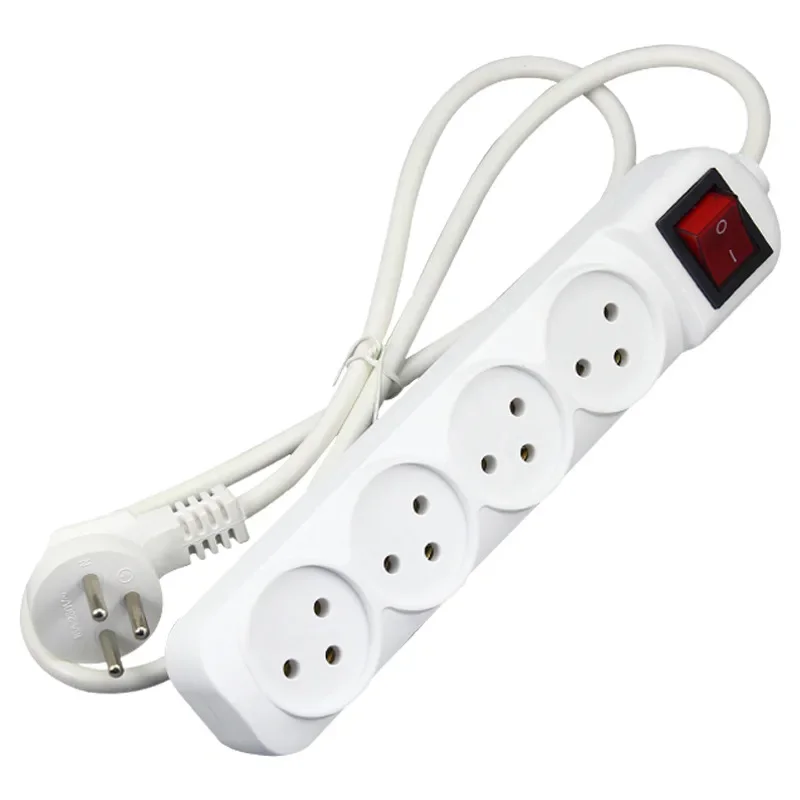 Multi Switch Plug Socket Household Power Strip with Multi Port Fast Charging 1M