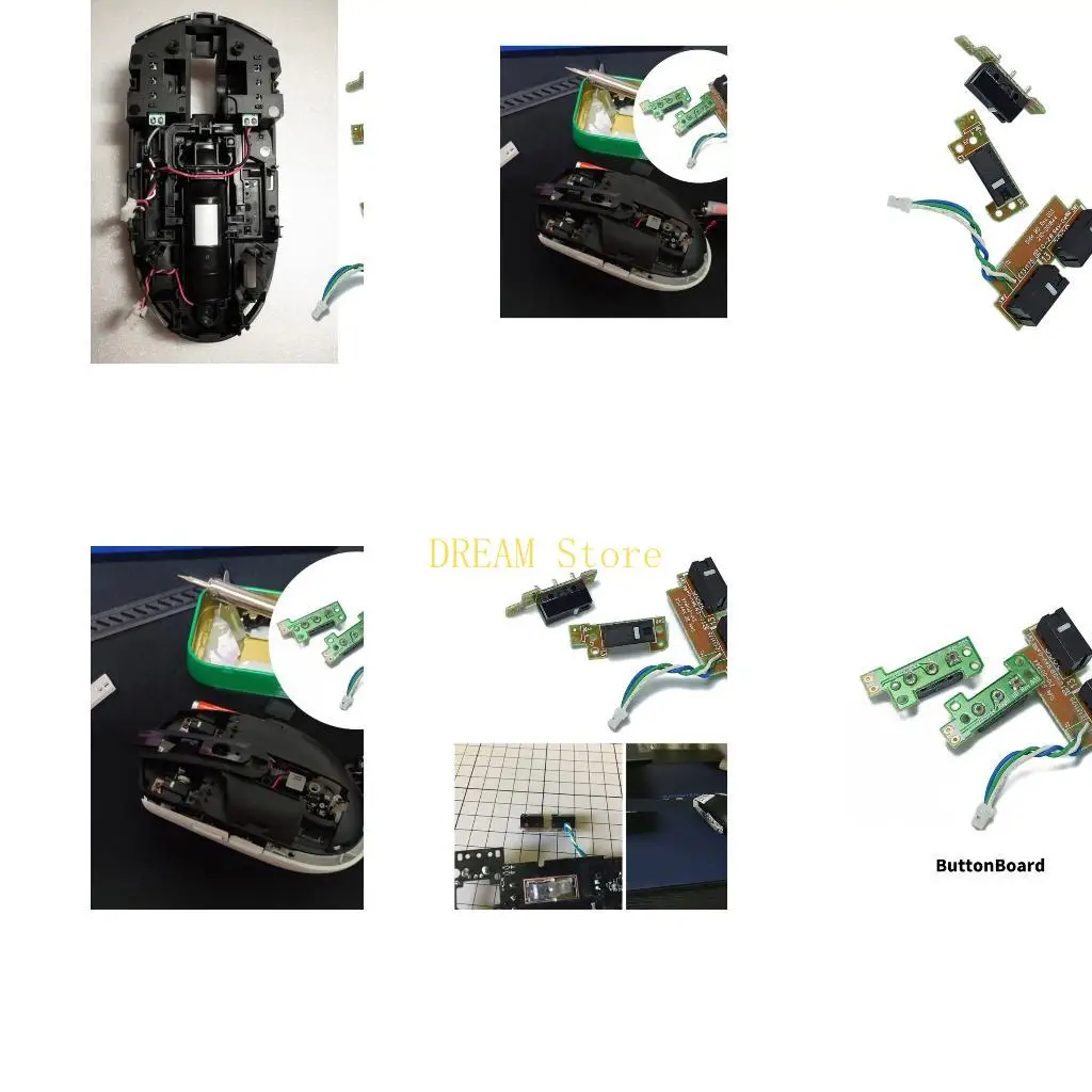 Mouse Board Replacement Set for G304 Left Right Side Repair Use Best Sale
