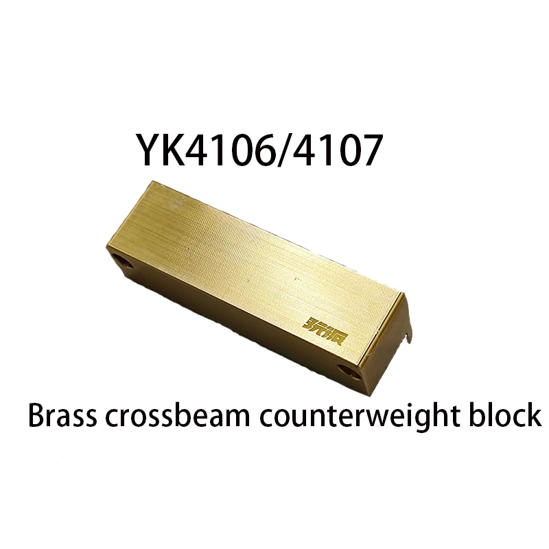 NONE Yikong Yk4106/4107 Metall Upgrade Zubehör Messing Gegengewicht C Sitz Lenkung Tasse Balken Rahmen Zugstange Suspension Halterung 4