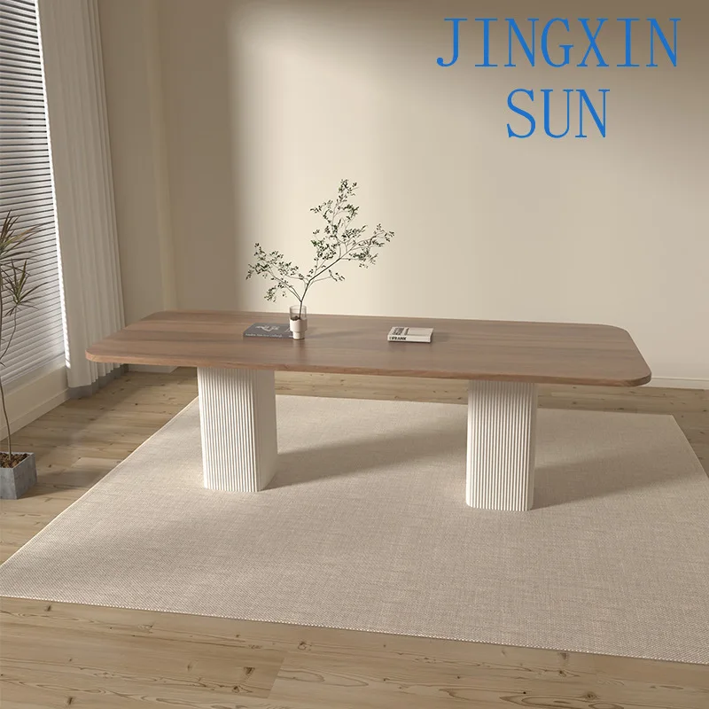 Large board table leg frame Metal island table foot bracket Desk table leg Simple metal bracket Customized