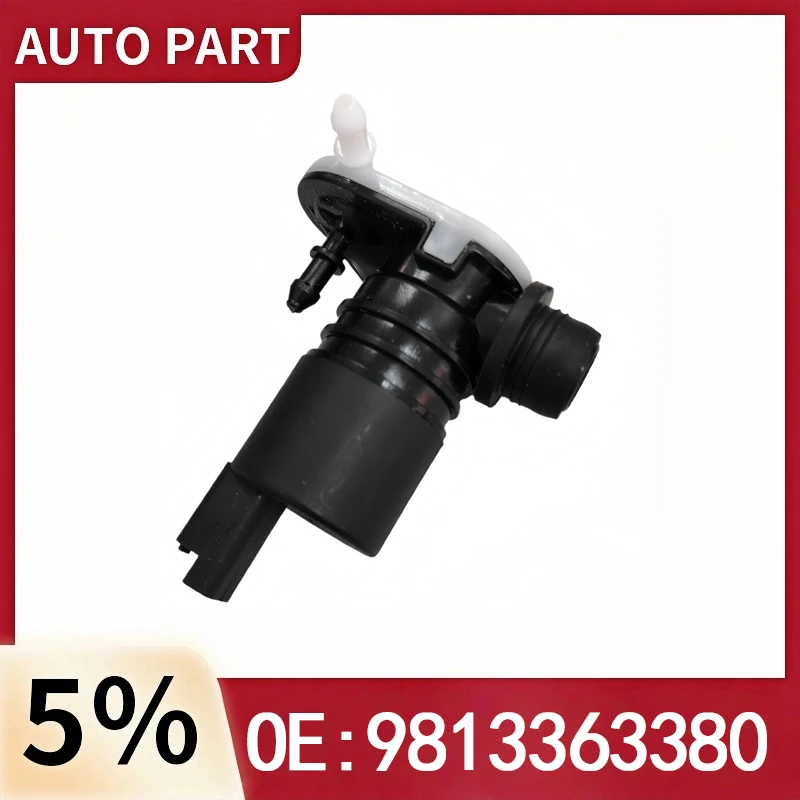 Image of 9813363380 Scheibenwaschpumpe Hochwertige Frontscheibenwaschpumpe Geeignet für Peugeot 3008 5008 Citroen C5 AIRCROSS