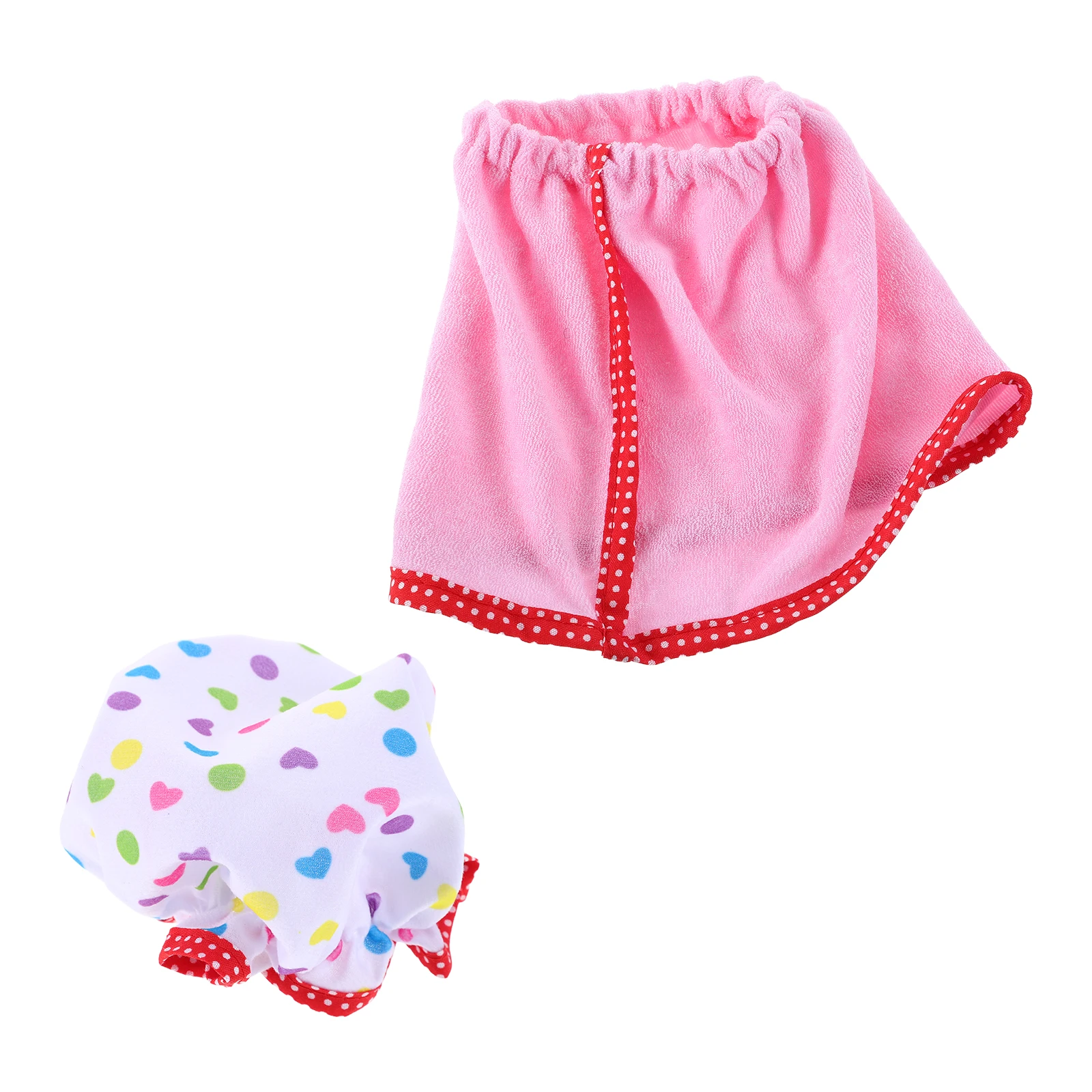 18-Zoll-Rasierset Baby-Bademantel-Zubehör Niedliche Weihnachts-Puppen-Kleidung Stofftier-Outfits Kleidung