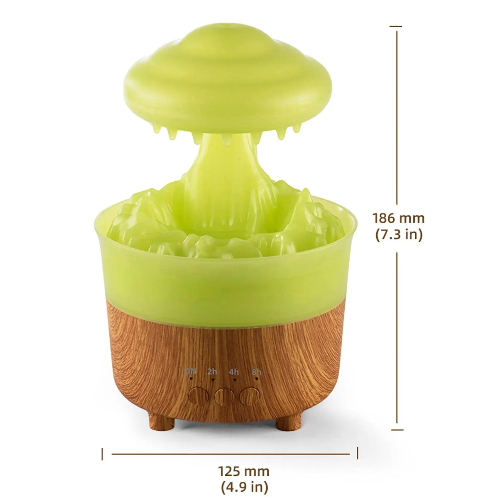 Essential Oil Diffuser Mute Portable Mini Humidifier for Travel Bedroom Desk