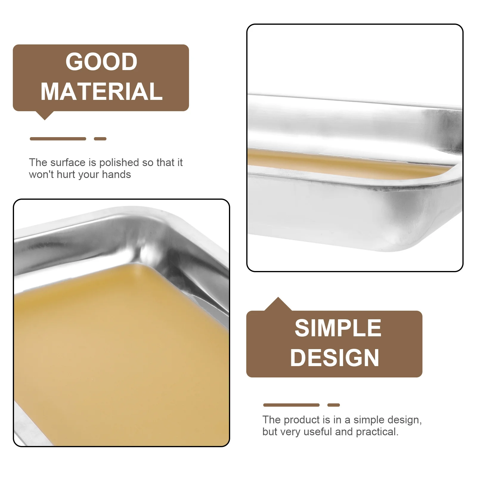 

Metal Dissection Plate Wax Dissecting Tray for Biological Labs Anatomy Studies Heat Resistant Smooth Finish Strong and Stable