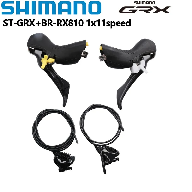 شيمانو GRX ST-GRX BR-RX810 ST-RX610 BR-400 1x11 سرعة ST + BR RX810 2X11 سرعة الميكانيكية الطريق دراجة مكبح قرصي GRX شقة جبل